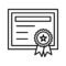 certificate-icon-vector
